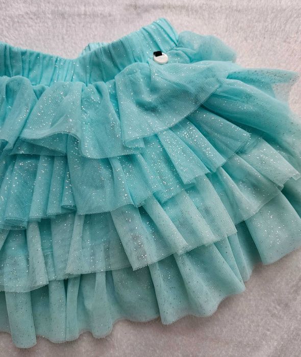 Spódnica tiulowa turkusowa Coccodrillo r.116cm