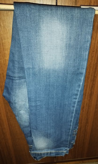 Spodnie damskie jeansy skinny 36 Carry niebieske