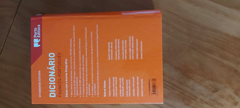 Dicionário Francês-Português da Porto Editora