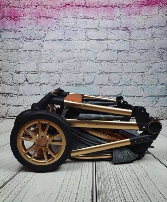 Carrinho 3 em 1 novo - Cinzento