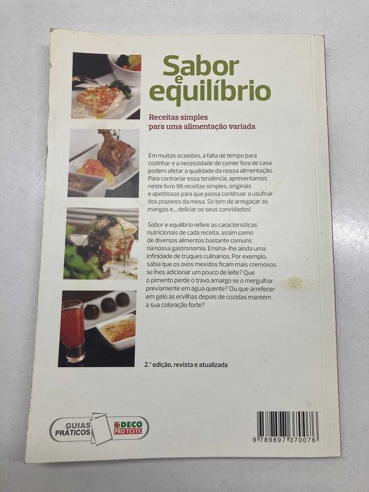 Livro - Sabor e Equilíbrio (ctt editorial grátis)