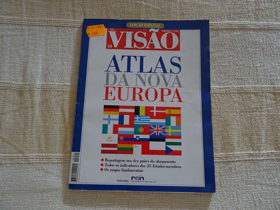 Revistas Antigas Gestão Europa Atlas Visão