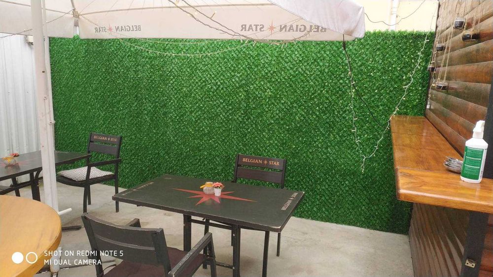 Зелёный забор! Декоративний паркан! Штучна огорожа! Живая изгородь!