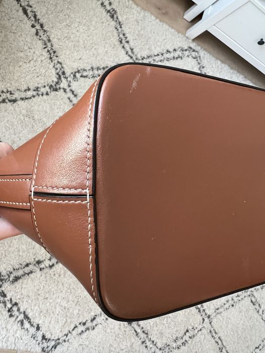 Celine bucket сумка tan