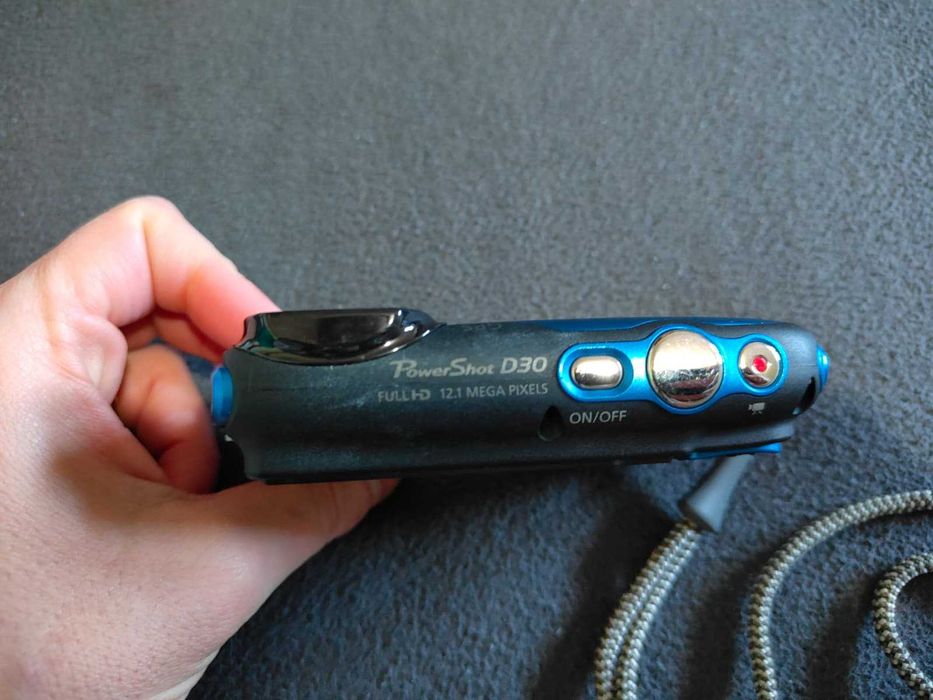 Canon Powershot D30 à prova d´água 25 metros
