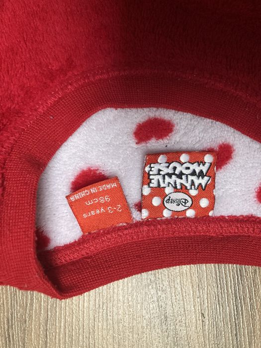 Bluza dziewczęca sweterek Disney Myszka Minnie 98