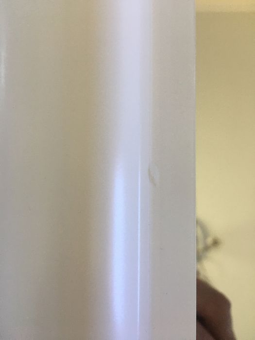 Białe lustro Ikea 60 na 90 cm