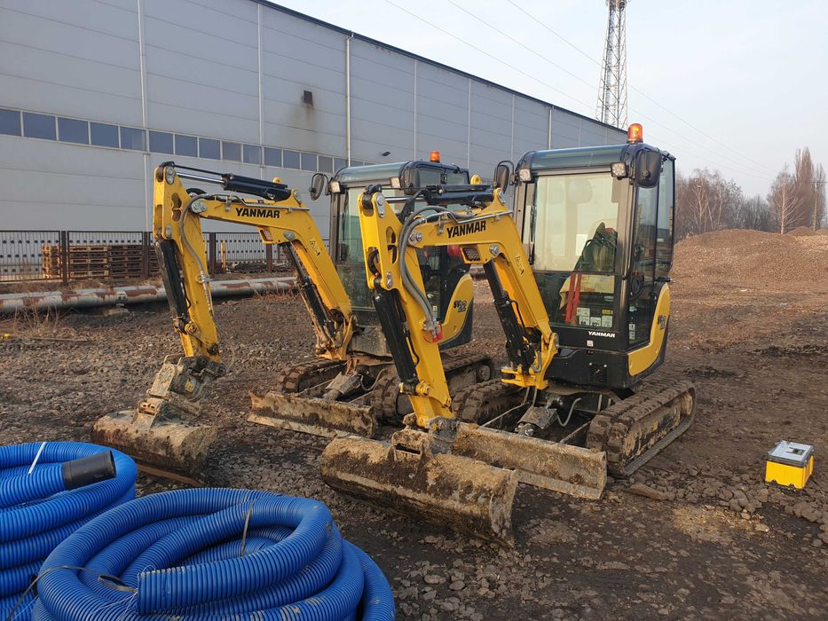 Usługi minikoparką, przyłącza, młot,wiertnica, kucie betonu, posadzki