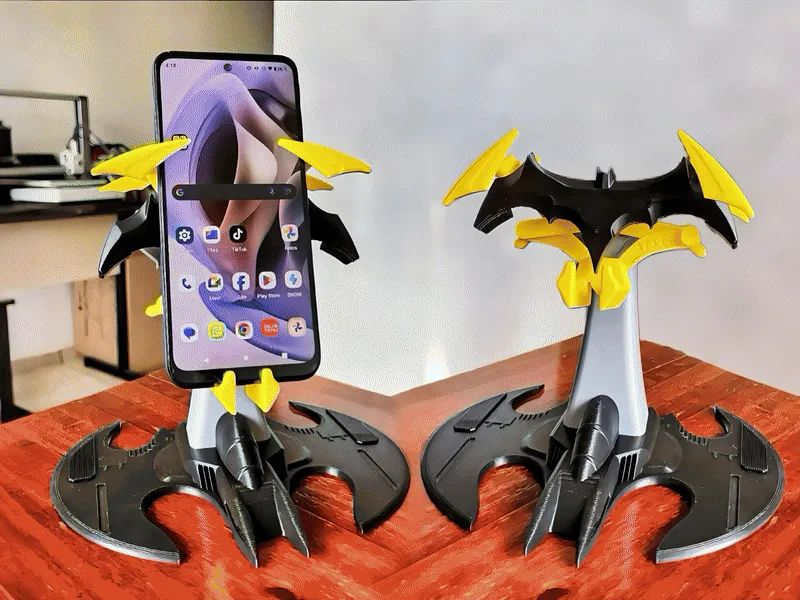 Suporte de Telemóvel Asa de Morcego