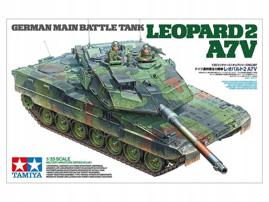 Tamiya 35387 - German Main Battle Tank Leopard - 1:35