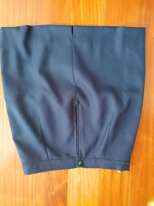 Saia mini azul   Tam. 36