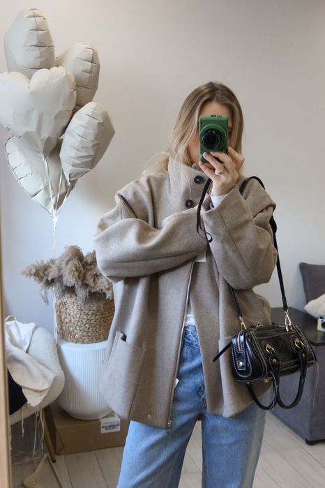 пальто вовняне, Zara, S,M,L