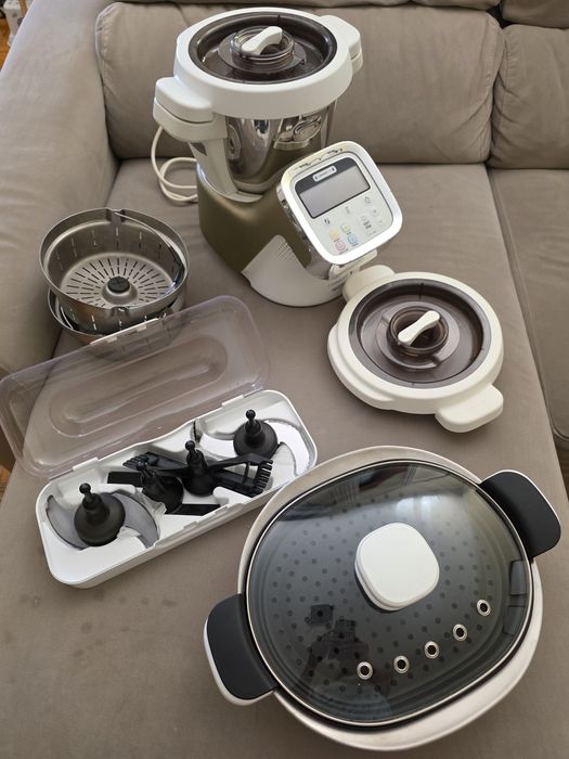 Robot de Cozinha Moulinex i-Companion (Bluetooth) + Acessório de Vapor Extra