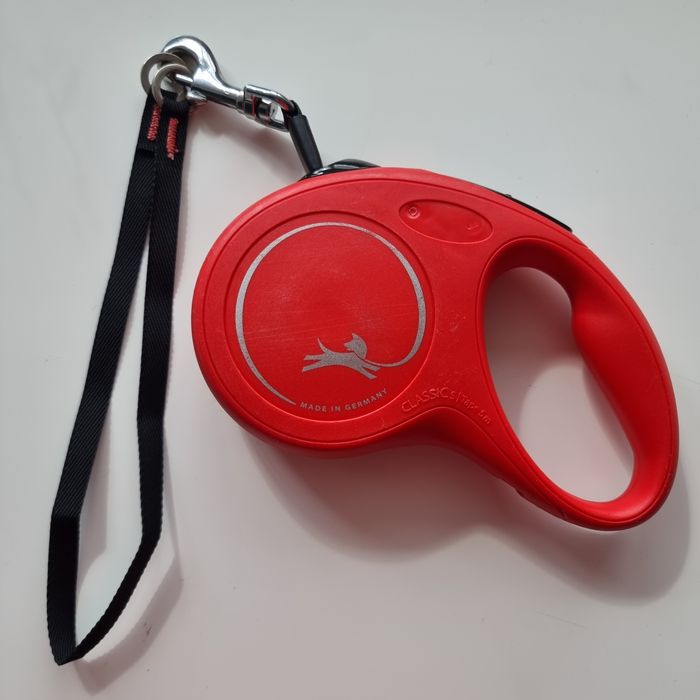 Flexi New Classic S — повідець-рулетка для собак до 15 кг, стрічка 5м ...