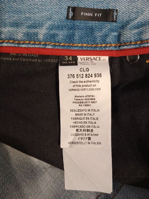 Джинсы Versace оригинал