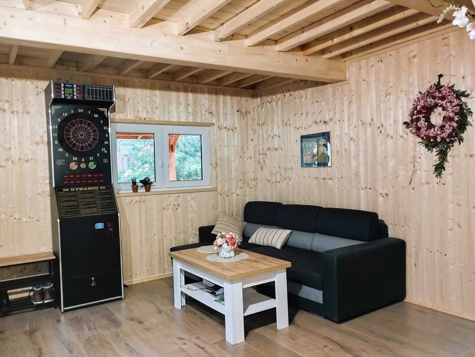 "Złap oddech" Domek do wynajęcia,w lesie,drewniany całoroczny.