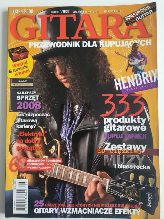 Gitara numer 1 z 2008