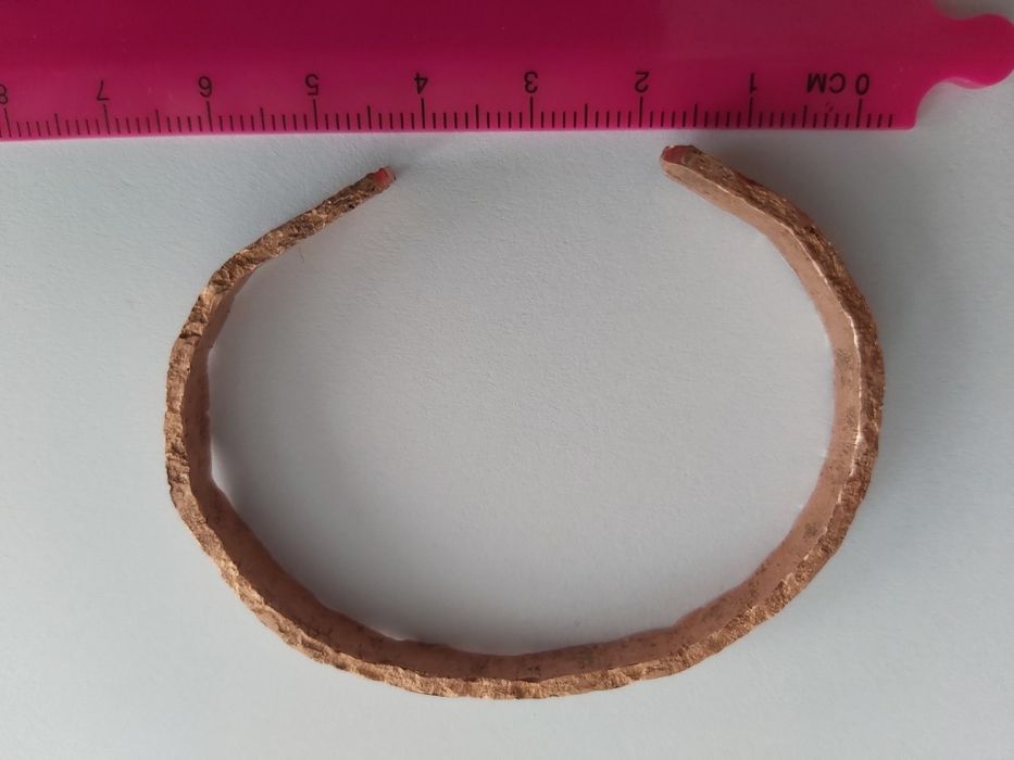 Bransoletka miedziana