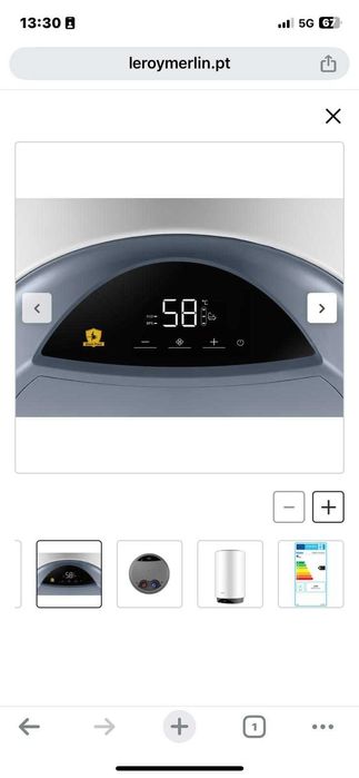 Termoacumulador Inteligente HAIER Ref: ES80V-VH3 80L