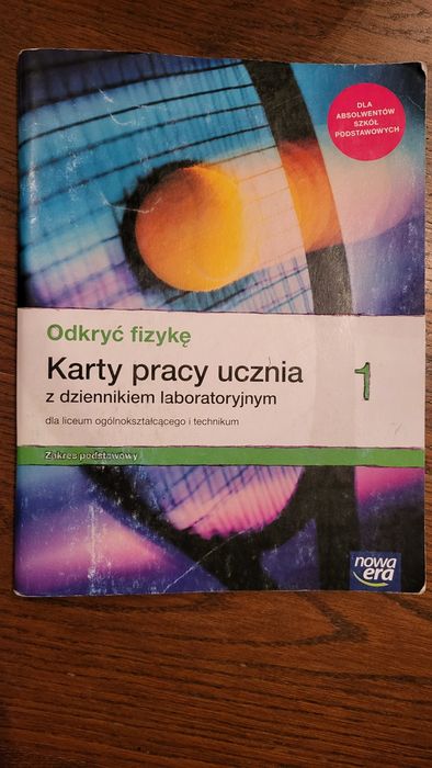 Odkryć fizykę 1 Karty pracy