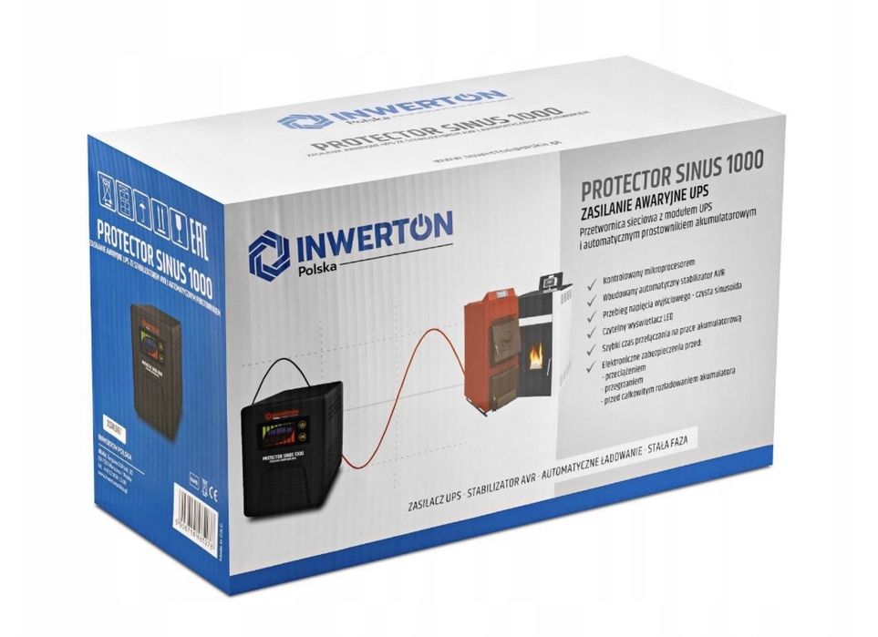 Аварійний блок живлення KEMOT ProSinus 1000W 12/220volt Profi