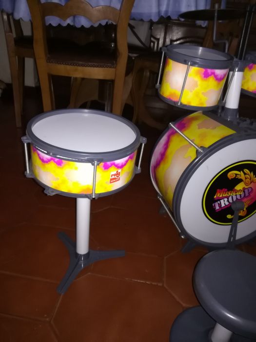Bateria reig brinquedo para criança