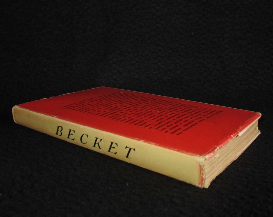 Livro Becket  ou a Honra de Deus Jean Anouilh 1ª edição 1962