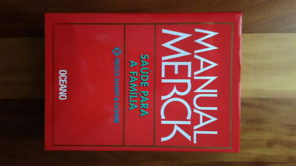 Manual Merck NOVO ainda na embalagem original