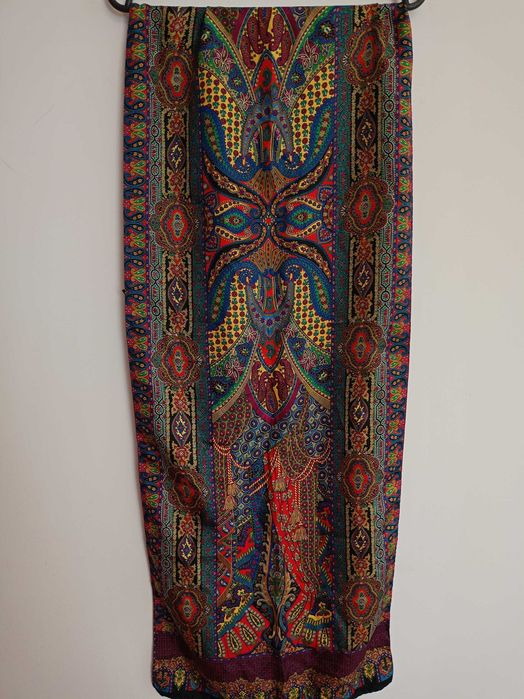 Стильный шарф "турецкий огурец" Medici 100% шёлк Идеал Италия