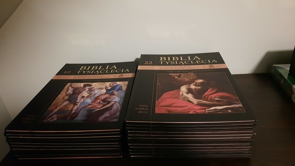 Biblia Tysiąclecia - 22 tomy