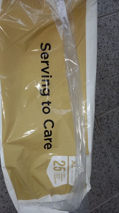 Fraldas de adulto XL 25 unidades