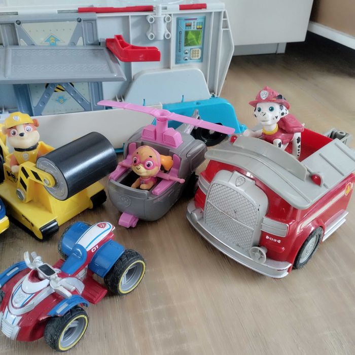 Patrulha Pata conjunto camião e elementos