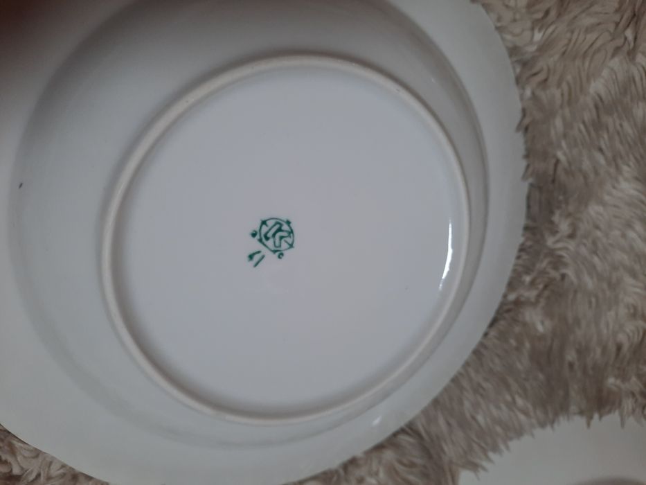 Тарелки Коростенского фарфорового завода