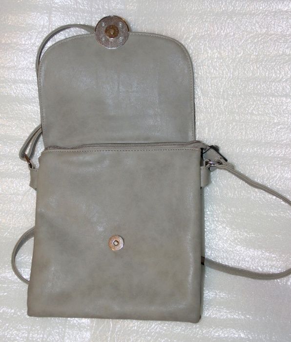 Сумочка женская серая