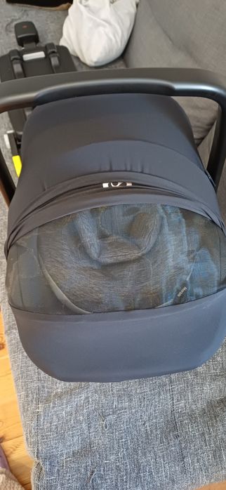 Fotelik 0-13 kg jak nowy, Maxi Cosi marble, baza isofix