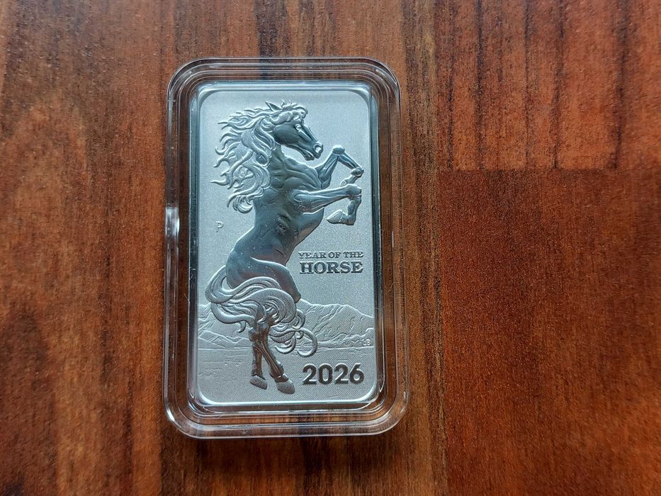 Moeda 1 Dolár "Cavalo" Austrália 2026