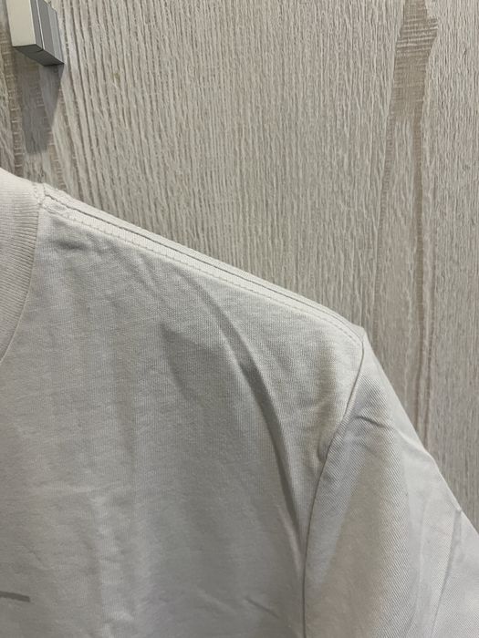 Футболка жіноча Calvin Klein оригінал сіро-біла 100% бавовна