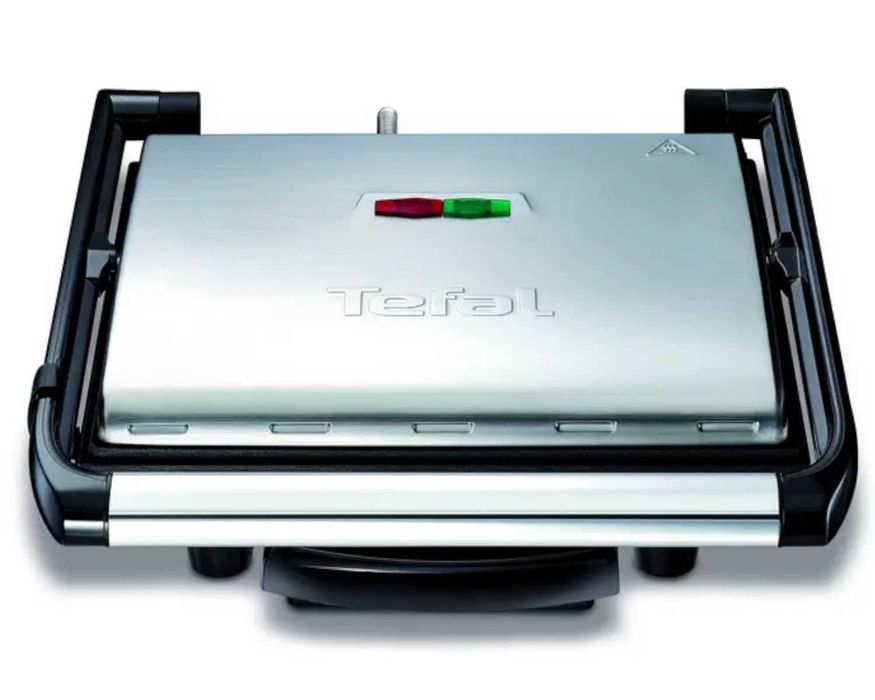 Grill Kontaktowy Tefal Inicio 2000W + Duża Powierzchnia 740cm² + Tacka