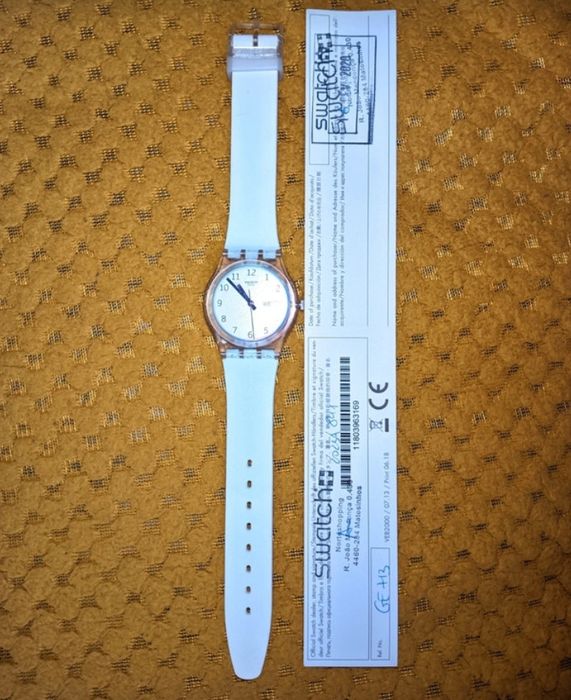 relógio swatch novo