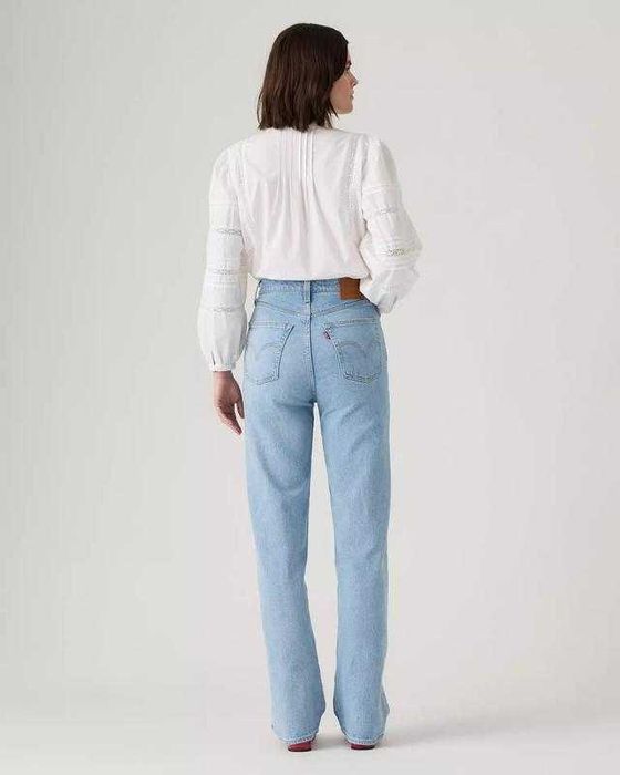 Джинси жіночі сині Levis ribcage блакитні levi’s  501 premium 501'90s original jeans aisenberg bazhane calvin klein