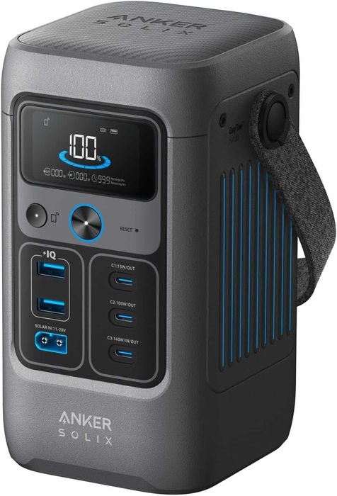 Зарядна станція Anker SOLIX C200 192Wh 200W LiFePO4 Нові