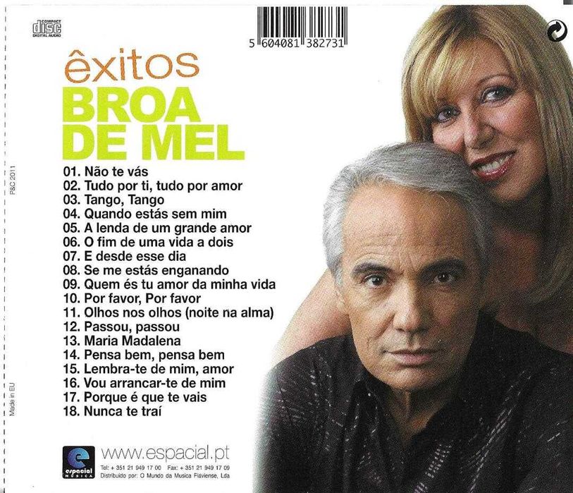 Broa de Mel - êxitos