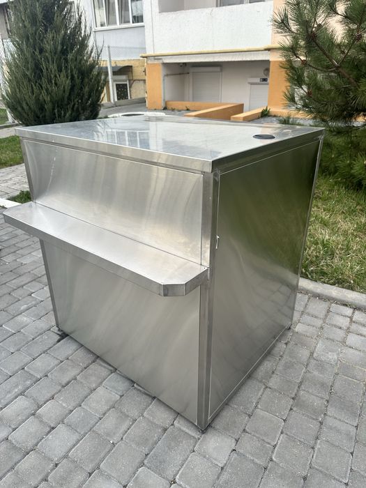 Торговий стіл нержавійка