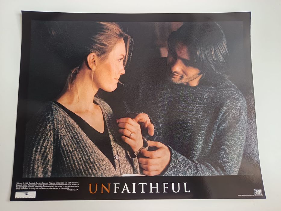 Cartaz de cinema original unfaithful