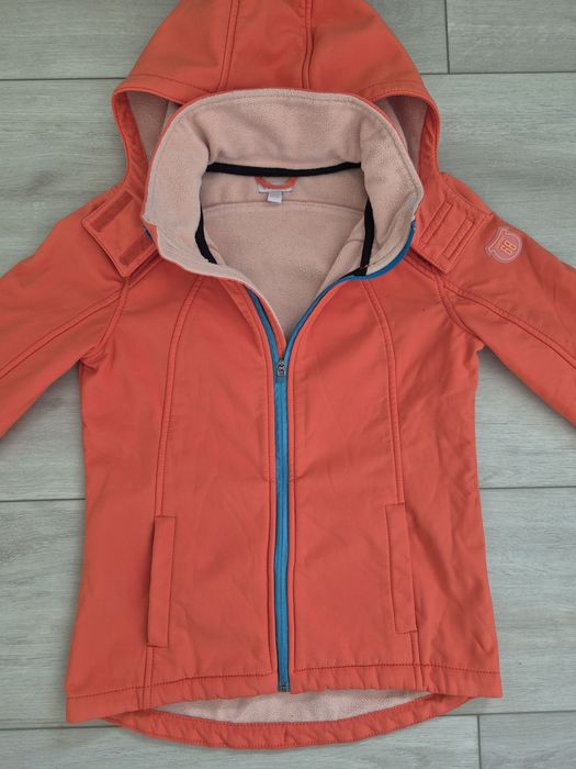Kurtka wodoodporna przeciwdeszczowa softshell ocieplana Esprit rozm.  152/158