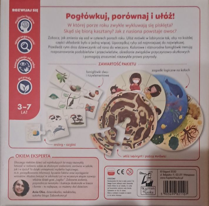 Gra edukacyjna Logika Kapitan Nauka