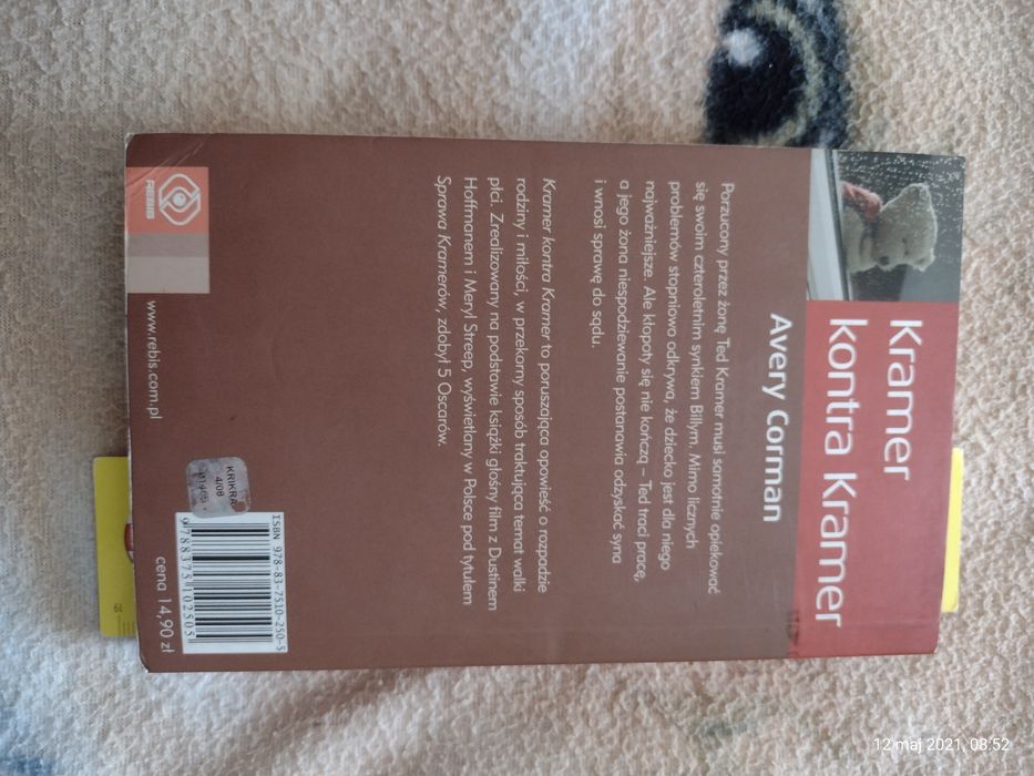 Książka Kramer kontra Kramer Avery Corman