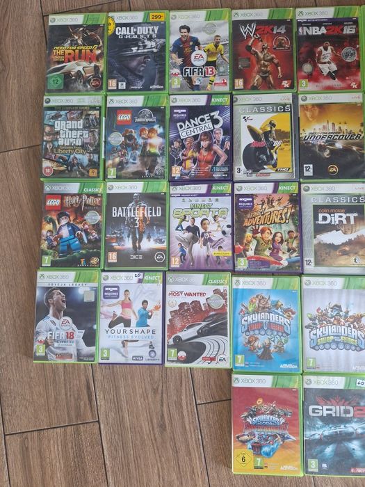 Gry x-box 360 fifa , gta