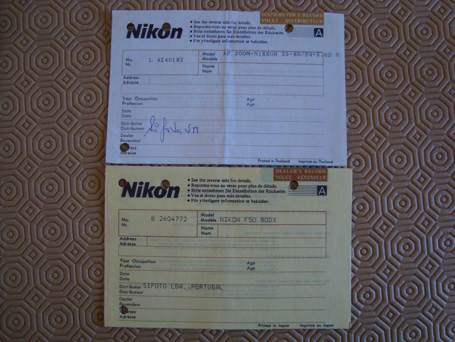 Máquina Nikon de grande qualidade