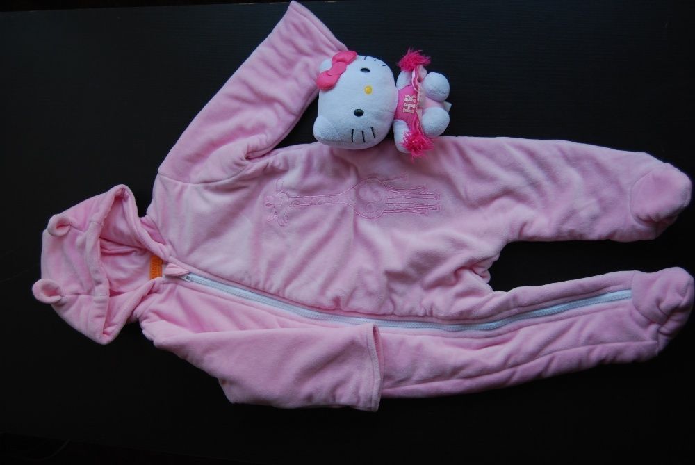 Детский тёплый весенний прогулочный комбинезон